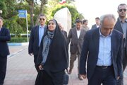 ببینید | حضور وزیر راه و شهرسازی  در استانداری آذربایجان شرقی و برنامه زنده «ایران جان»