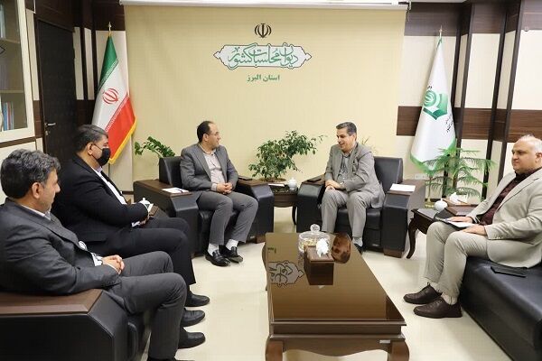 دیدار سرپرست اداره‌کل راه و شهرسازی استان البرز با مدیرکل دیوان محاسبات استان