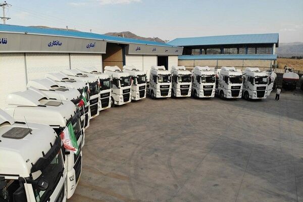 ۱۸ کشنده جدید وارد ناوگان حمل و نقل جاده ای خراسان شمالی شد