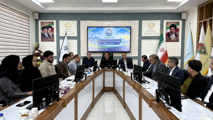 افتتاح سامانه مدیریت بحران و پدافند غیرعامل در  راه و شهرسازی خراسان جنوبی