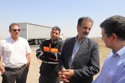 ببينيد | بازدید معاون دفتر نگهداری رویه و ابنیه فنی راه سازمان راهداری و حمل‌و‌نقل جاده‌ای از آزادراه کاشان - اصفهان