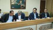 ببینید| برگزاری جلسه کارگروه امور زیربنایی خوزستان با هدف تسهیل در اشتغالزایی و سرمایه گذاری در استان