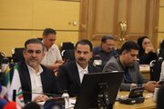 نشست خبری هوشنگ بازوند، معاون وزیر راه و شهرسازی و مدیرعامل شرکت ساخت و توسعه با اصحاب رسانه