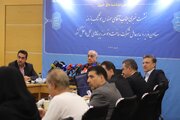 نشست خبری هوشنگ بازوند، معاون وزیر راه و شهرسازی و مدیرعامل شرکت ساخت و توسعه با اصحاب رسانه