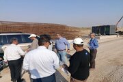 احداث قطعه سوم باند دوم گناوه شیف بوشهر