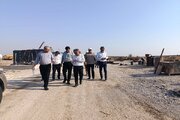 احداث قطعه سوم باند دوم گناوه شیف بوشهر