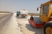 احداث قطعه سوم باند دوم گناوه شیف بوشهر