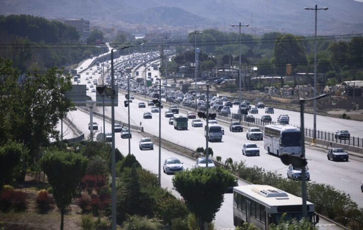 آخرین وضعیت ترافیکی و جوی محورهای مواصلاتی کشور