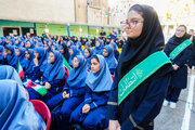 ببینید | نواختن زنگ سال تحصیلی با حضور وزیر راه و شهرسازی