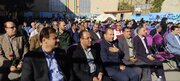 آیین نواختن زنگ آغاز سال تحصیلی و زنگ مقاومت در هنرستان شاهد ایثارگران البرز برگزار شد