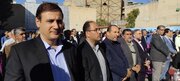 آیین نواختن زنگ آغاز سال تحصیلی و زنگ مقاومت در هنرستان شاهد ایثارگران البرز برگزار شد
