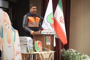 ببينيد | آیین زنگ ایمنی ویژه دانش‌آموزان مدارس حاشیه راه‌های استان اصفهان