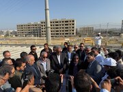 ببینید| بازدید وزیر راه و شهرسازی از آخرین مراحل اجرایی راه‌آهن چابهار-زاهدان