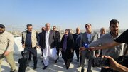 ببینید | بازدید وزیر راه و شهرسازی از پروژه راه‌آهن چابهار–زاهدان