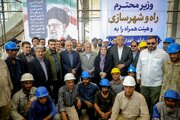 ببینید | بازدید وزیر راه و شهرسازی از پروژه راه‌آهن چابهار–زاهدان