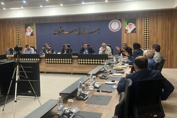 جلسه آخرین وضعیت نهضت ملی مسکن هرمزگان