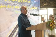 ببینید | آیین افتتاح پل بزرگ شهید مویدی به نمایندگی از ۸ پل آسیب دیده در جنگ تحمیلی
