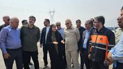 ببینید | بازدید وزیر راه و شهرسازی از پل‌های بازسازی شده در استان هرمزگان