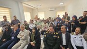 ببینید | افتتاح و بهره‌برداری از پاسگاه پلیس‌راه و نمازخانه بین‌راهی استان هرمزگان با حضور وزیر راه و شهرسازی