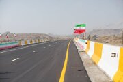 ببینید | افتتاح پل شور در محور بندرعباس–حاجی‌آباد با حضور وزیر راه و شهرسازی