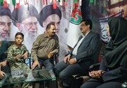 برپایی «موکب شهدای راهداری و حمل‌ونقل جاده‌ای خراسان جنوبی» در نمایشگاه هفته دفاع مقدس