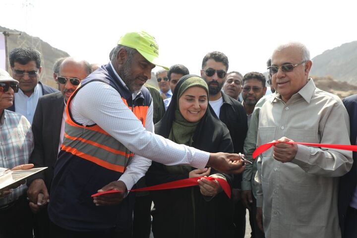 افتتاح پل سرزه رودان با حضور وزیر راه و شهرسازی