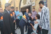 ببینید|همزمان در هفته دفاع مقدس آئین غبار روبی و تجدید میثاق با شهدا در مزار شهدای امام زاده محمد (ع) حصارک