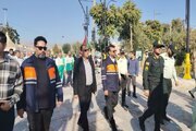 ببینید|همزمان در هفته دفاع مقدس آئین غبار روبی و تجدید میثاق با شهدا در مزار شهدای امام زاده محمد (ع) حصارک