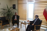 ببینید | دیدار سرپرست اداره کل راه و شهرسازی با معاون قضایی رئیس کل دادگستری استان البرز