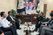 ببینید | دیدار مدیرکل راهداری و حمل‌ونقل جاده‌ای استان البرز به همراه رئیس پلیس راه استان با فرمانده انتظامی استان البرز