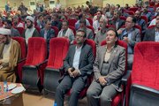 ببینید| حضور مدیرکل راهداری و حمل و نقل جاده‌ای استان البرز به همراه جمعی از کارکنان در مراسم گرامیداشت هفته دفاع مقدس با حضور سردار حیدرنیا فرمانده سپاه استان البرز
