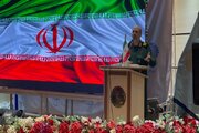 ببینید| حضور مدیرکل راهداری و حمل و نقل جاده‌ای استان البرز به همراه جمعی از کارکنان در مراسم گرامیداشت هفته دفاع مقدس با حضور سردار حیدرنیا فرمانده سپاه استان البرز