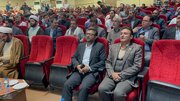 ببینید| حضور مدیرکل راهداری و حمل و نقل جاده‌ای استان البرز به همراه جمعی از کارکنان در مراسم گرامیداشت هفته دفاع مقدس با حضور سردار حیدرنیا فرمانده سپاه استان البرز