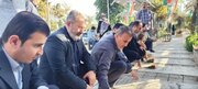 ببینید | حضور سرپرست اداره کل و رئیس شورای هماهنگی راه و شهرسازی استان البرز در آیین غبارروبی و گلباران مزار شهدای امامزاده محمد(ع)