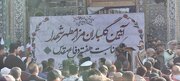 ببینید | حضور سرپرست اداره کل و رئیس شورای هماهنگی راه و شهرسازی استان البرز در آیین غبارروبی و گلباران مزار شهدای امامزاده محمد(ع)