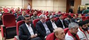 ببینید | حضور کارکنان اداره کل راه و شهرسازی استان البرز در مراسم گرامیداشت هفته دفاع مقدس