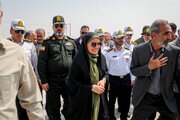 ببینید |افتتاح پاسگاه پلیس راه و نمازخانه بین‌راهی در محور بندرعباس- میناب 