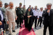 ببینید | افتتاح پاسگاه پلیس راه و نمازخانه بین‌راهی در محور بندرعباس- میناب 
