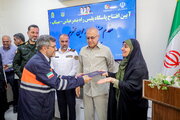 ببینید |افتتاح پاسگاه پلیس راه و نمازخانه بین‌راهی در محور بندرعباس- میناب 