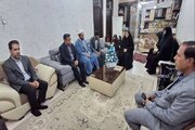 ببینید| دیدار مسئولان اداره کل راه و شهرسازی سیستان و بلوچستان با خانواده شهدا همزمان با هفته دفاع مقدس