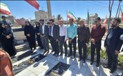 ببینید|  همزمان با هفته دفاع مقدس تجدید میثاق مدیران و کارکنان راه و شهرسازی سیستان و بلوچستان با آرمان‌های شهدا