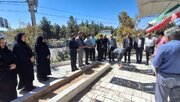 ببینید|  همزمان با هفته دفاع مقدس تجدید میثاق مدیران و کارکنان راه و شهرسازی سیستان و بلوچستان با آرمان‌های شهدا