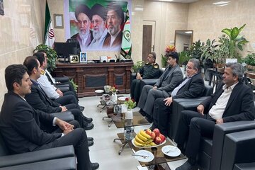 ببینید | دیدار مدیرکل راهداری و حمل‌ونقل جاده‌ای استان البرز به همراه رئیس پلیس راه استان با فرمانده انتظامی استان البرز