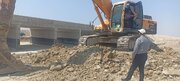 لایروبی دهانه پل محور بوشهر - شیف