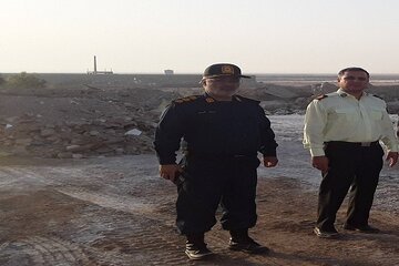 تخریب اراضی ملی بوشهر