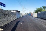 آسفالت کوچه های آبپخش بوشهر