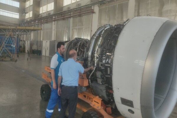 بازگشت ایرباس A319 «هما» به چرخه عملیاتی با اتکا به توان متخصصان مهندسی و تعمیرات «هما»