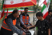 ببینید | حضور راهداران در همایش جانفدایان اصفهان