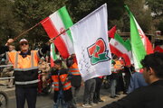ببینید | حضور راهداران در همایش جانفدایان اصفهان