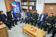 ببینید | تبریک هفته نیروی انتظامی به کارکنان آن حوزه در وزارت راه و شهرسازی